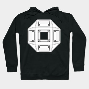 gmtrx lawal v2 skeletal rhombicuboctahedron Hoodie